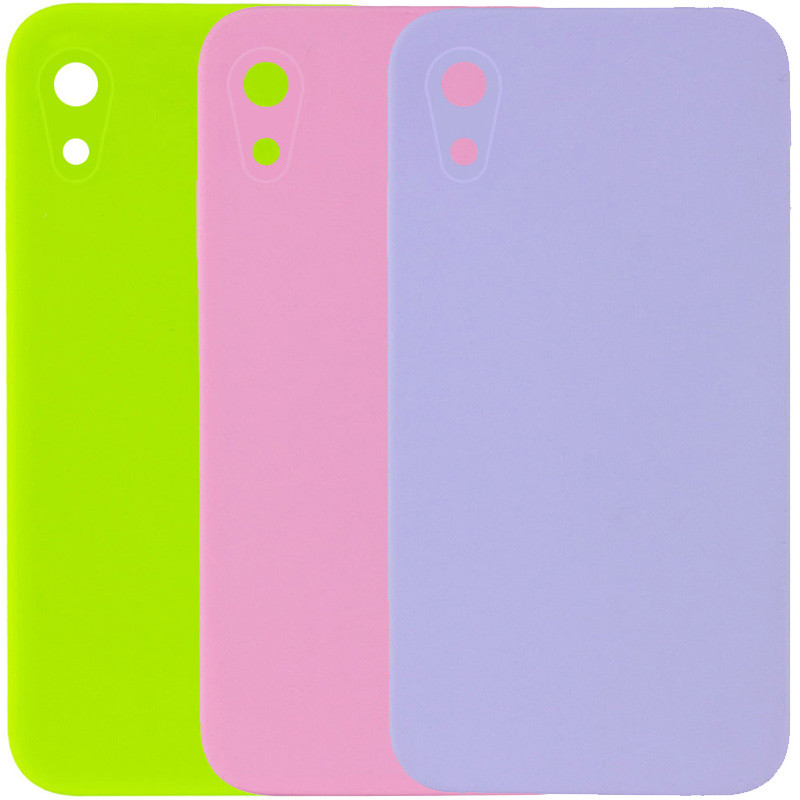 Чехол Silk Square Full Camera Protective (AA) NO LOGO для Apple iPhone XR (6.1")