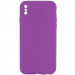 Чехол Silk Square Full Camera Protective (AA) NO LOGO для Apple iPhone XS Max (6.5") (Фиолетовый / Grape)