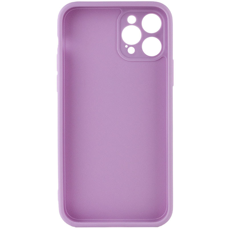 Фото Силиконовый чехол Candy Full Camera для Apple iPhone 12 Pro Max (6.7") (Сливовый / Purple) на vchehle.ua