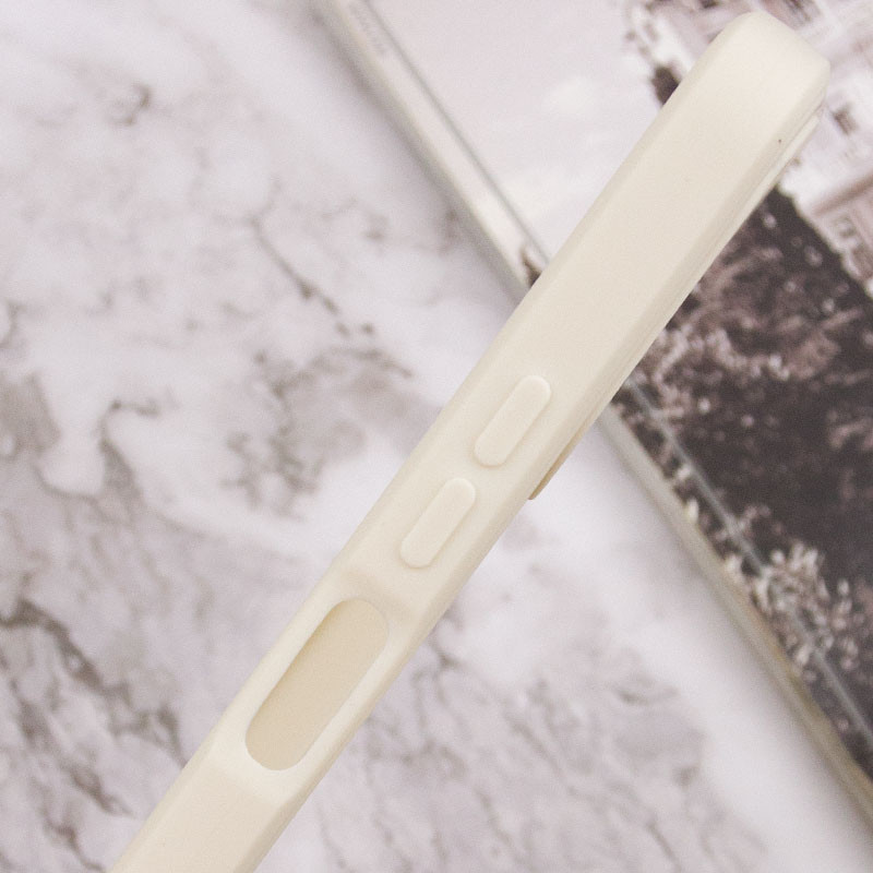 Силиконовый чехол Candy Full Camera для Oppo A78 4G (Бежевый / Antique White) в магазине vchehle.ua