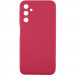 Силиконовый чехол Candy Full Camera для Samsung Galaxy A18 / A17 (Бордовый / Burgundy)