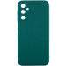 Силиконовый чехол Candy Full Camera для Samsung Galaxy A26 5G (Зеленый / Dark green)