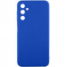 Силиконовый чехол Candy Full Camera для Samsung Galaxy A26 5G (Синий / Dark Blue)