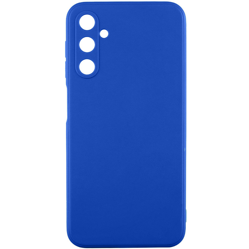 Силиконовый чехол Candy Full Camera для Samsung Galaxy A27 (Синий / Dark Blue)