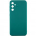 Силиконовый чехол Candy Full Camera для Samsung Galaxy A36 5G (Зеленый / Dark green)