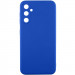 Силиконовый чехол Candy Full Camera для Samsung Galaxy A36 5G (Синий / Dark Blue)