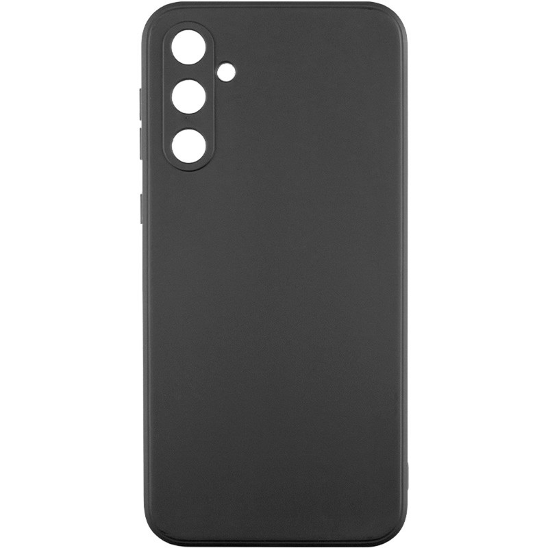 Силиконовый чехол Candy Full Camera для Samsung Galaxy A36 5G (Черный / Black)
