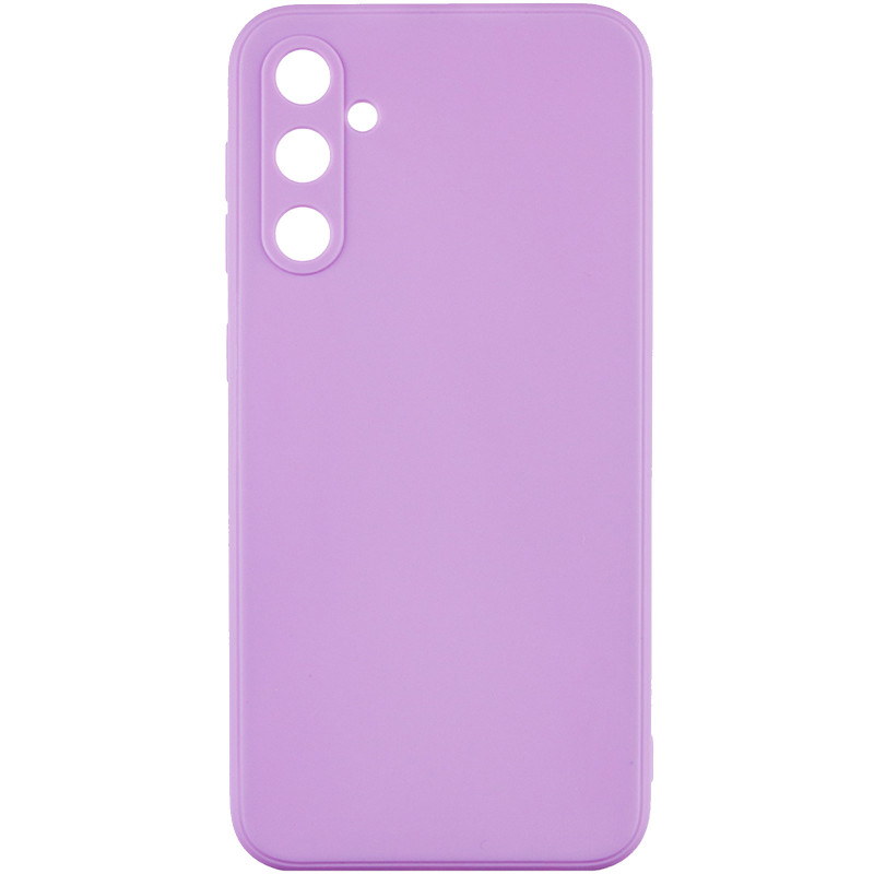 Силиконовый чехол Candy Full Camera для Samsung Galaxy A56 5G (Сиреневый / Dasheen)