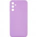 Силиконовый чехол Candy Full Camera для Samsung Galaxy A56 5G (Сиреневый / Dasheen)