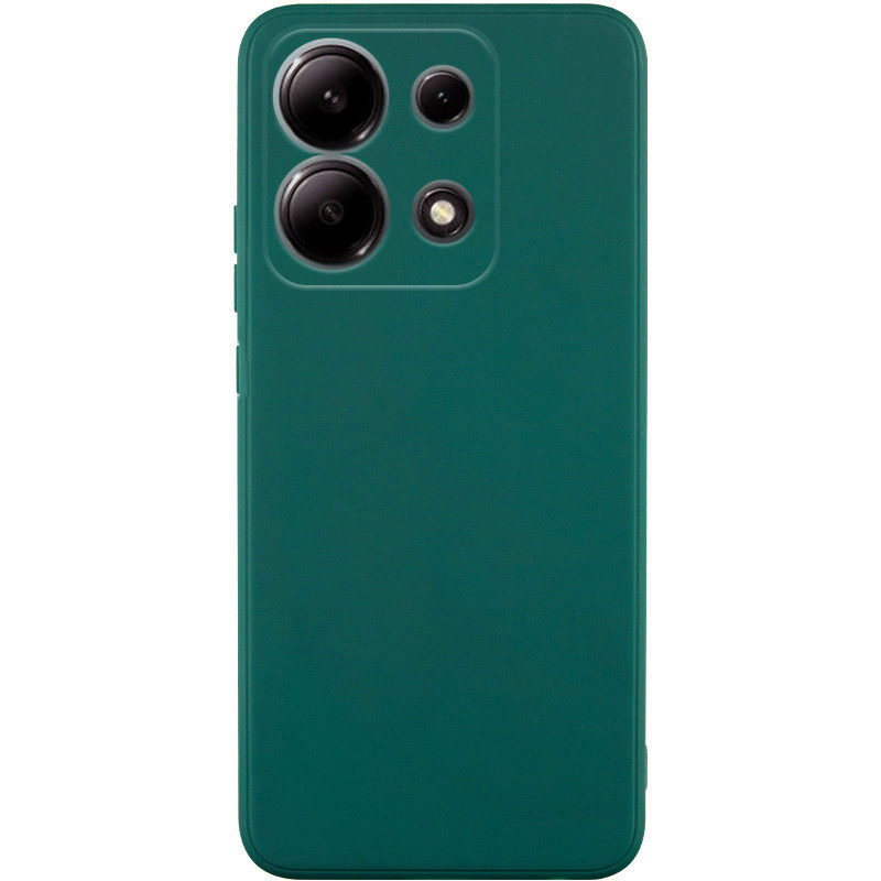 Силіконовий чохол Candy Full Camera на Xiaomi Redmi 15C (Global) / Poco C85 (Global) (Зелений / Dark green)