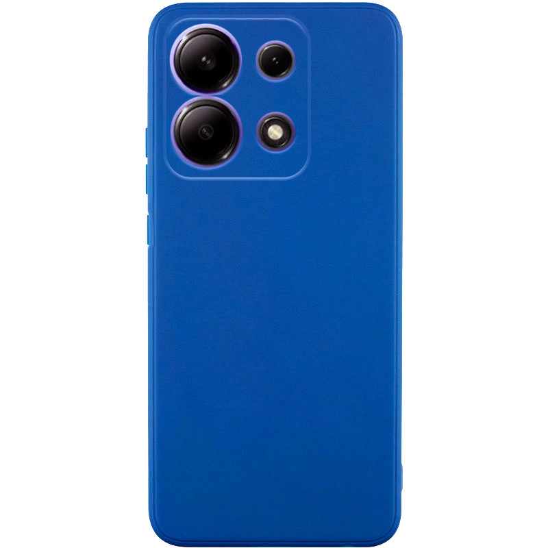 Силіконовий чохол Candy Full Camera на Xiaomi Redmi 15C (Global) / Poco C85 (Global) (Синій / Dark Blue)