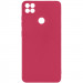 Силиконовый чехол Candy Full Camera для Xiaomi Redmi 9C (Бордовый / Burgundy)