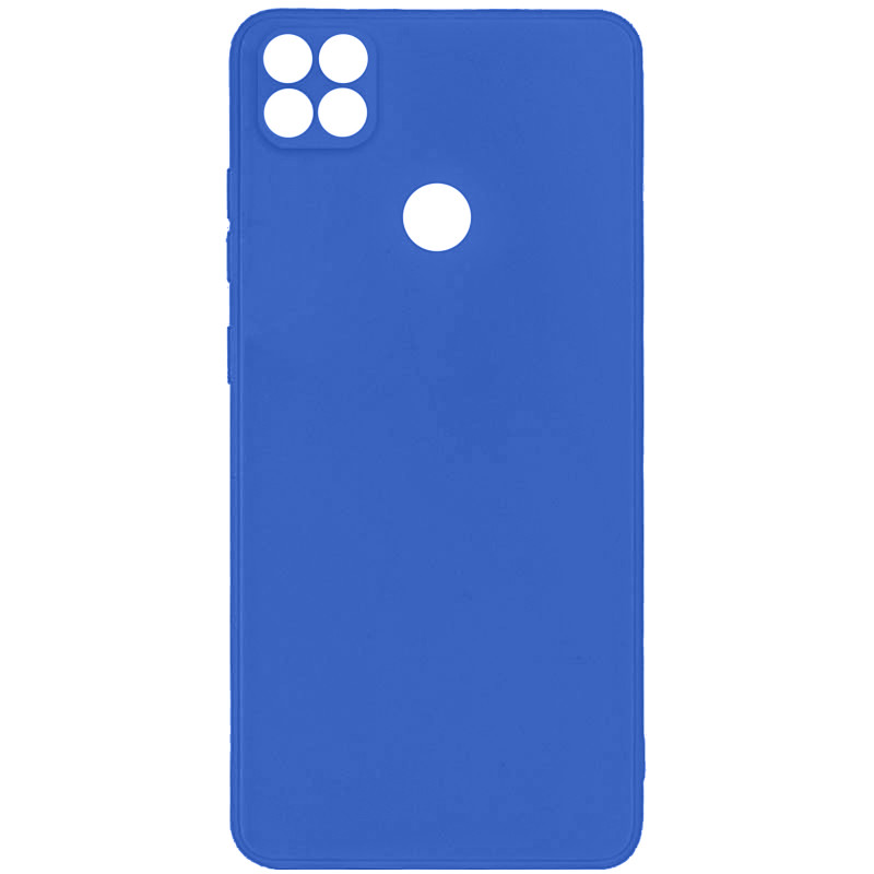 Силиконовый чехол Candy Full Camera для Xiaomi Redmi 9C (Синий / Dark Blue)
