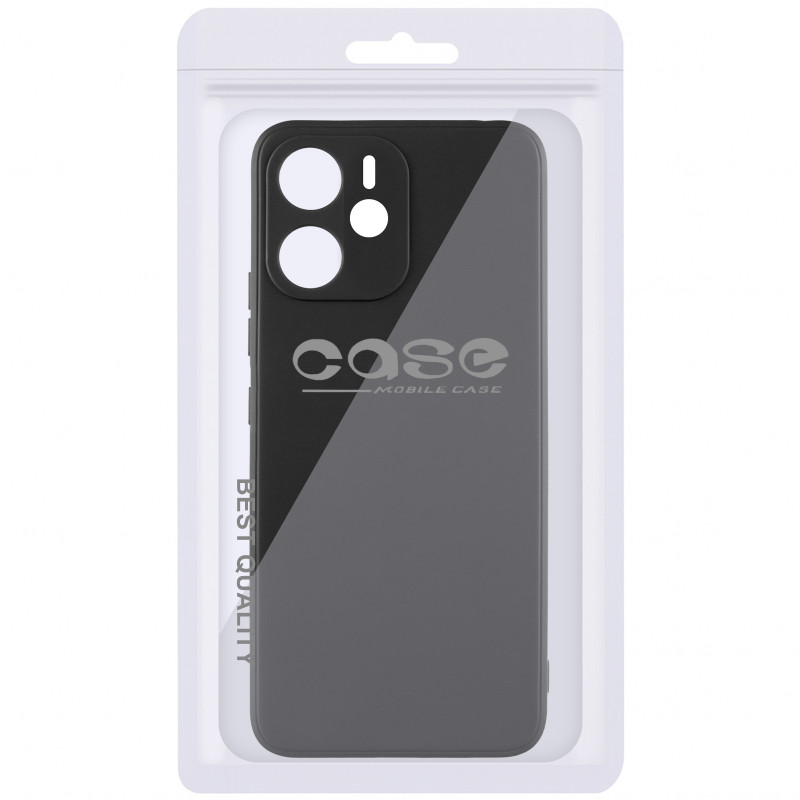 Фото Силіконовий чохол Candy Full Camera на Xiaomi Redmi Note 14 4G (Europe version) (Чорний / Black) на vchehle.ua