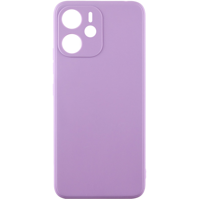 Силіконовий чохол Candy Full Camera на Xiaomi Redmi Note 14 4G (Europe version) (Бузковий / Dasheen)