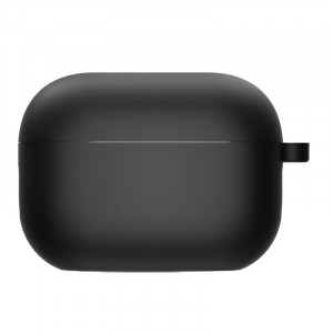 Силиконовый футляр с микрофиброй для наушников Airpods Pro 3