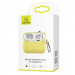 Фото Силіконовий футляр USAMS US-BH568 Silicone Protective Cover для навушників AirPods Pro (Жовтий / Neon Yellow) на vchehle.ua