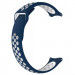 Силиконовый ремешок Active Air для Smart Watch 22mm (Midnight Blue / White)