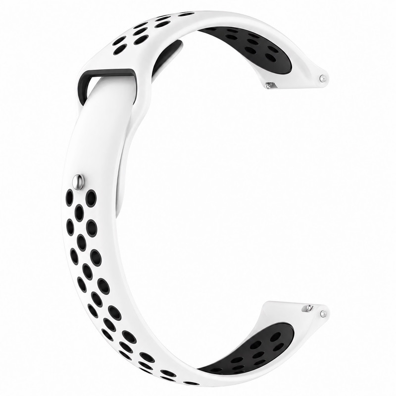 Силиконовый ремешок Active Air для Smart Watch 22mm (White / Black)