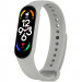 Силиконовый ремешок для Xiaomi Mi Band 7/6/5 (Серый / Light Grey)