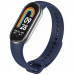 Силиконовый ремешок для Xiaomi Mi Band 8/9/10 (Темно-синий / Midnight blue)