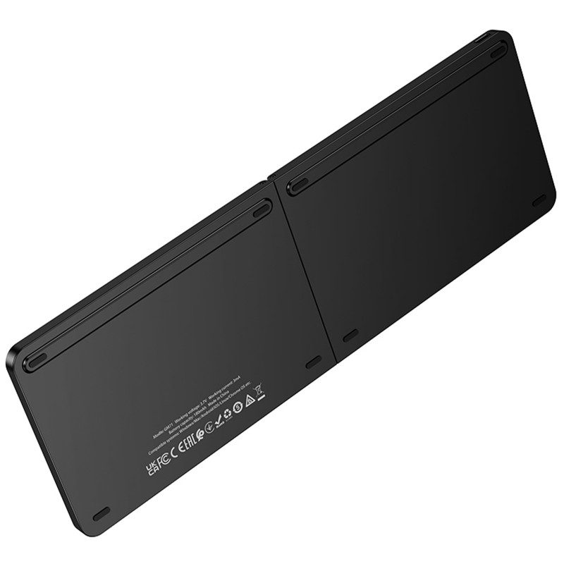 Купити Клавіатура бездротова складана Hoco GM71 Proficient mini 2.4G (Black) на vchehle.ua