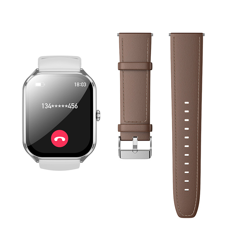 Смарт-часы Hoco Y28 Amoled Smart sports watch (call version) (Silver)