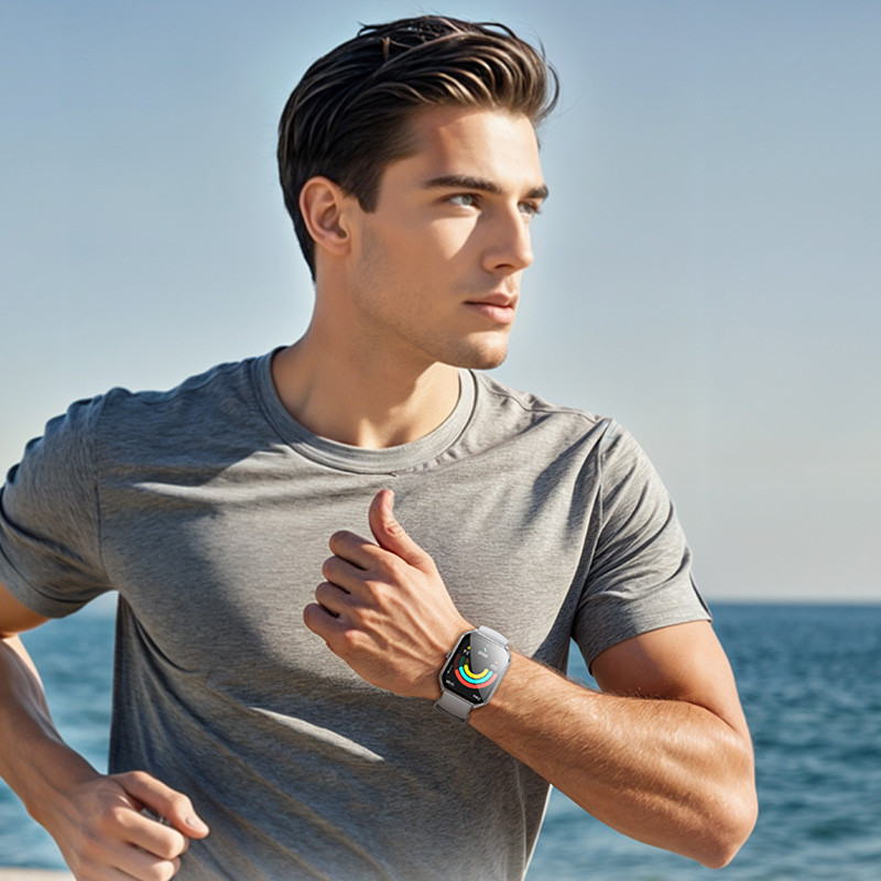 Фото Смарт-часы Hoco Y28 Amoled Smart sports watch (call version) (Silver) в магазине vchehle.ua