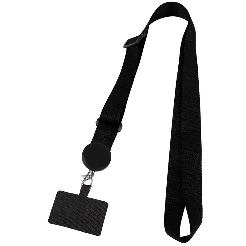 Шнурок широкий Round Clip (2см) 120см (Black)