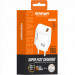 Фото СЗУ Amaya E56 QC3.0 18W (1USB-A) + кабель USB to MicroUSB (White) на vchehle.ua