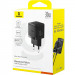 СЗУ Baseus Palm Fast Charger PD30W (1USB-C) (P10111605113-00) (Cluster Black) в магазине vchehle.ua