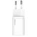 Фото СЗУ Baseus Super Si Quick Charger PD25W (1USB-C) (CCSP) (Белый) на vchehle.ua