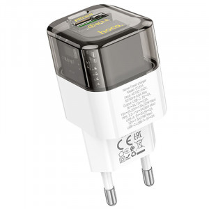 СЗУ Hoco C131A Platium PD30W+QC3.0 (1USB-A/1C)