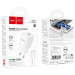 Замовити МЗП Hoco C149A Charm PD30W+QC3.0 (1USB-A/1C) + кабель Type-C to Lightning (White) на vchehle.ua