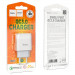 Фото МЗП Hoco C72Q Glorious QC3.0 18W (1USB-A) (Білий) в маназині vchehle.ua