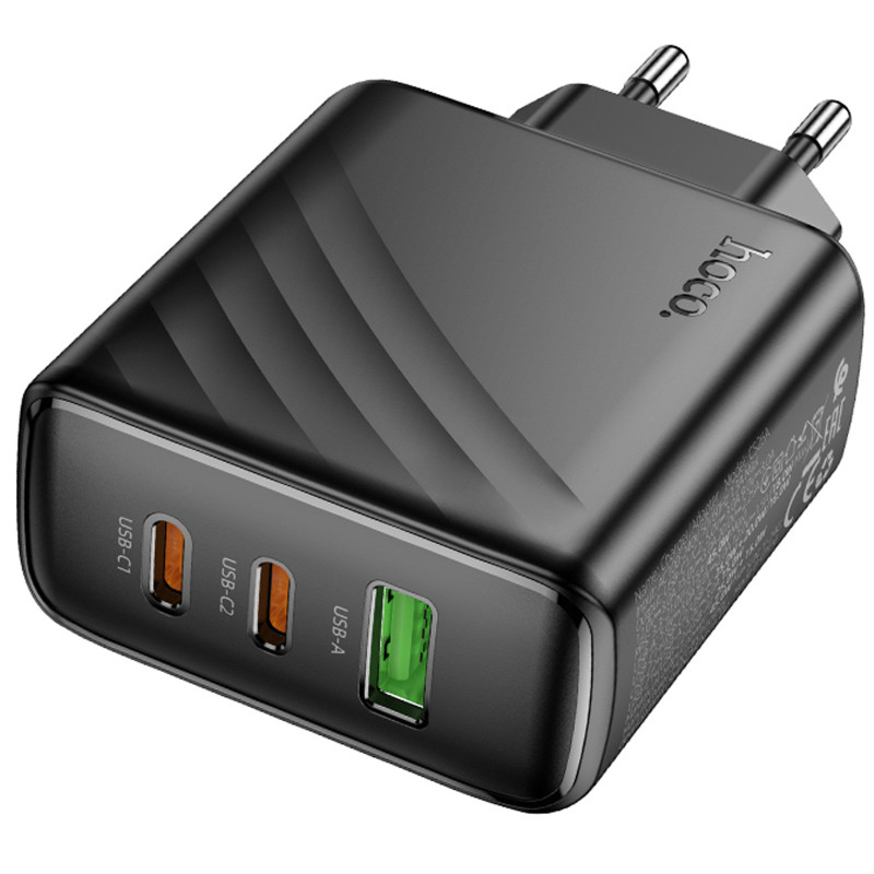 Фото МЗП Hoco CS26A Article PD45W (1USB-A/2C) (Black) на vchehle.ua