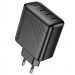 СЗУ Hoco CS27A Supply PD67W+QC3.0 (1USB-A/3C) (Black) в магазине vchehle.ua
