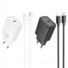 МЗП Hoco N62 Gentle PD30W (1USB-C) + кабель Type-C to Lightning
