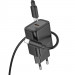 Фото МЗП Hoco N62 Gentle PD30W (1USB-C) + кабель Type-C to Lightning (Black) на vchehle.ua