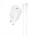 МЗП Hoco N62 Gentle PD30W (1USB-C) + кабель Type-C to Lightning (White)