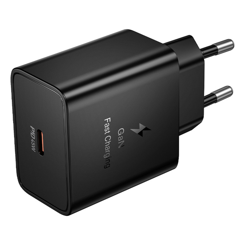 Купити МЗП Hoco N77 Star PD45W (1USB-C) (Black) на vchehle.ua