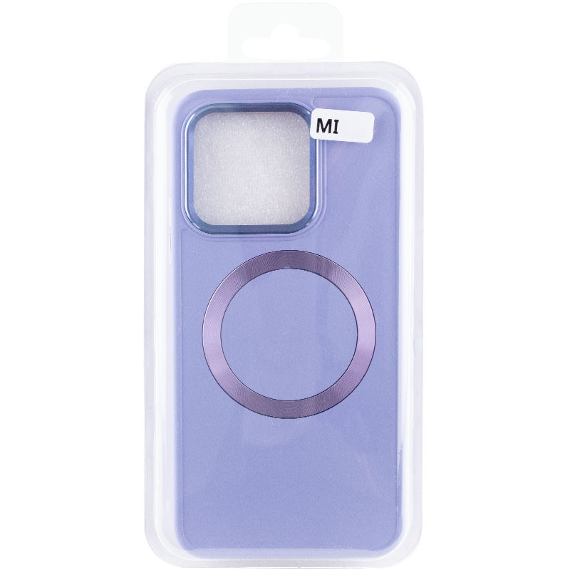 Заказать TPU чехол Bonbon Metal Style with Magnetic Fit для Xiaomi 14 Pro (Сиреневый / Dasheen) на vchehle.ua