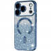 TPU чехол Delight case with Magnetic Safe с защитными линзами на камеру для Apple iPhone 17 Pro (6.3") (Синий / Deep navy)