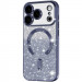 TPU чехол Delight case with Magnetic Safe с защитными линзами на камеру для Apple iPhone 17 Pro Max (6.9") (Серый / Lavender Gray)