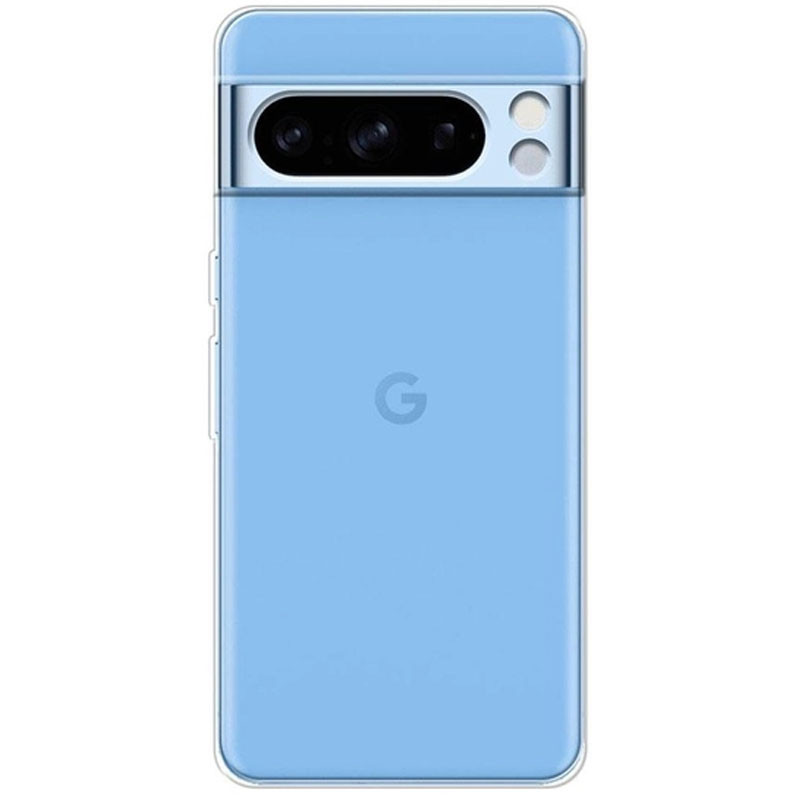 TPU чохол Epic Transparent 1,5mm Full Camera на Google Pixel 8 Pro (Безбарвний (прозорий))