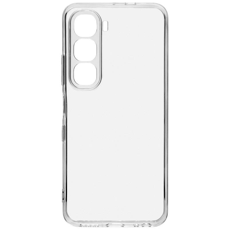 TPU чохол Epic Transparent 1,5mm Full Camera на Infinix Hot 60 Pro