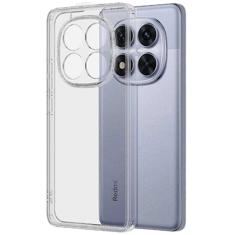 TPU чохол Epic Transparent 1,5mm Full Camera на Xiaomi Redmi Note 15 Pro 4G