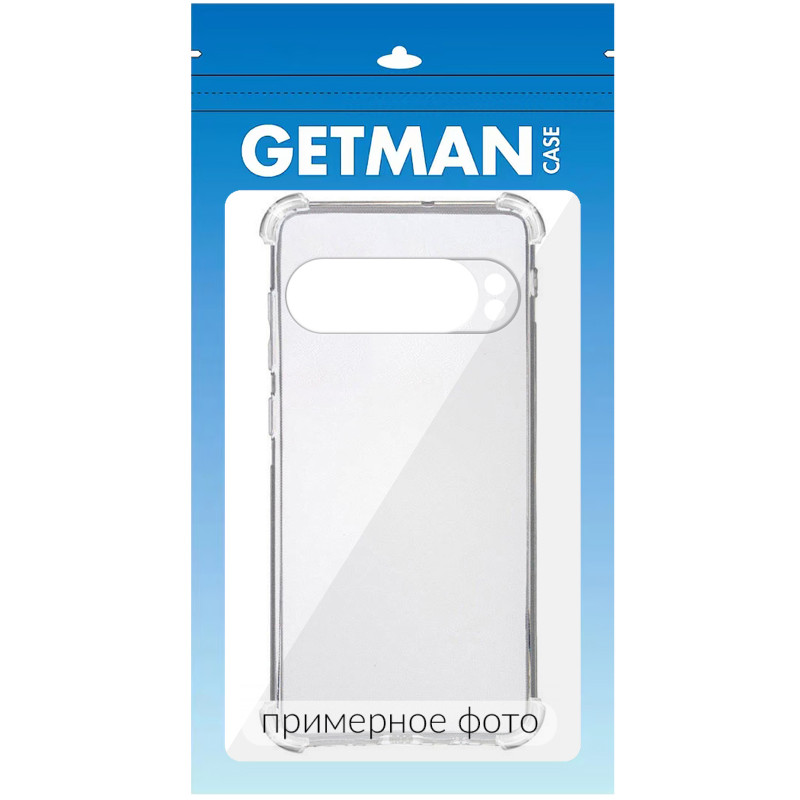Фото TPU чехол GETMAN Ease logo усиленные углы Full Camera для Google Pixel 11 Pro (Бесцветный (прозрачный)) на vchehle.ua