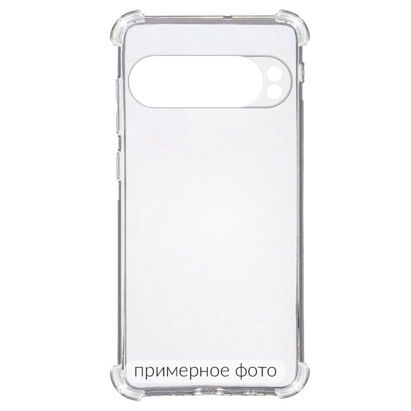 TPU чехол GETMAN Ease logo усиленные углы Full Camera для Google Pixel 11 Pro XL (Бесцветный (прозрачный))