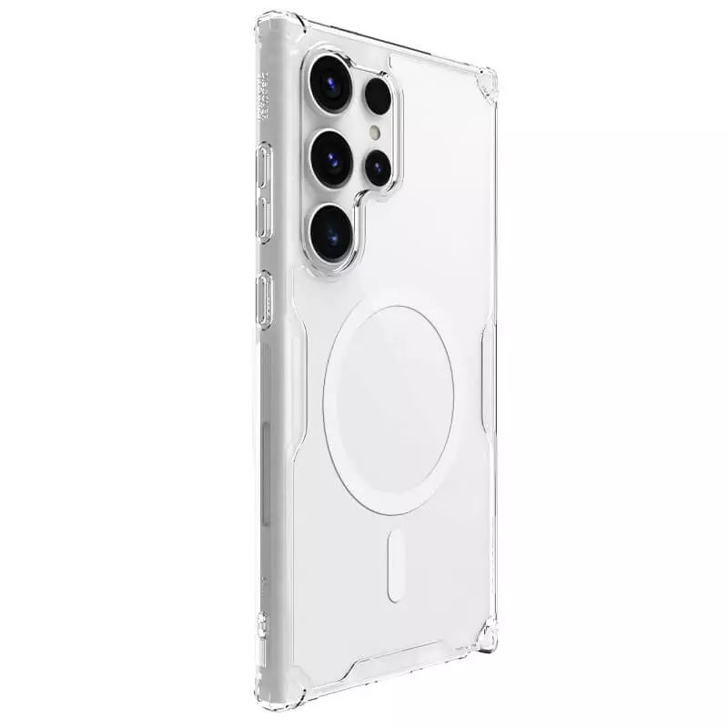 TPU чехол Nillkin Nature Pro Magnetic для Samsung Galaxy S26 Ultra (Бесцветный (прозрачный))